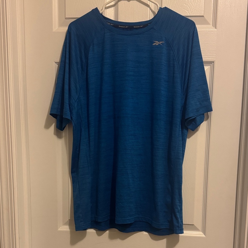 Reebok Men's Vibrant Blue Short Sleeve Tee
